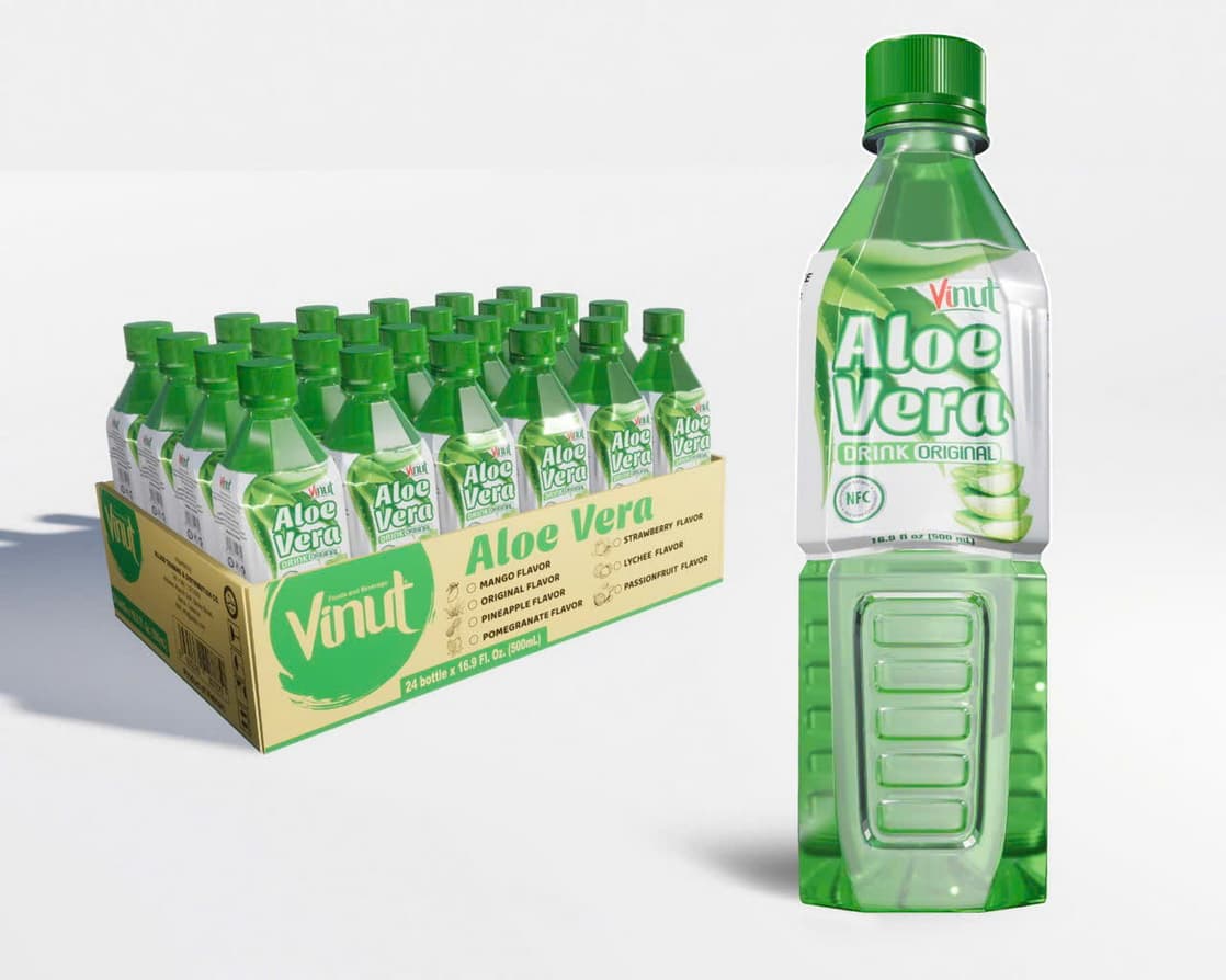 VINUT اصلي الو ویرا څښاک 500ml