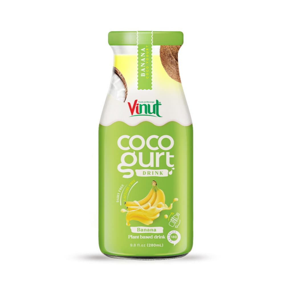VINUT کوکوګرټ څښاک کیلې، ښیښه بوتل، 9.8 fl oz 280 mL