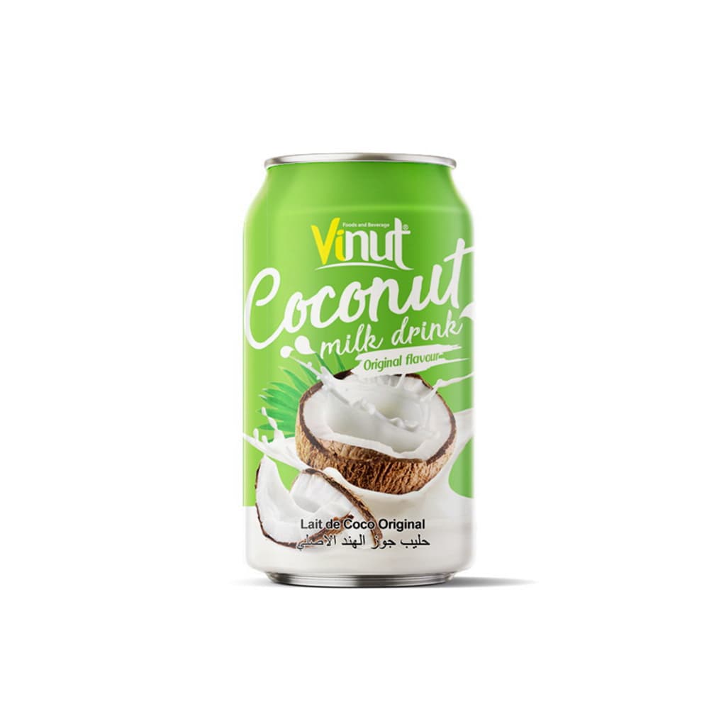 VINUT د ناریال شیدو څښاک، اصلي خوند، قوطۍ، (۳۳۰ mL)